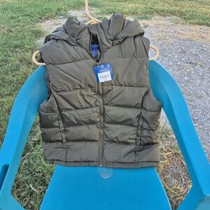 Arizona Jean Company Olive Puffer Vest